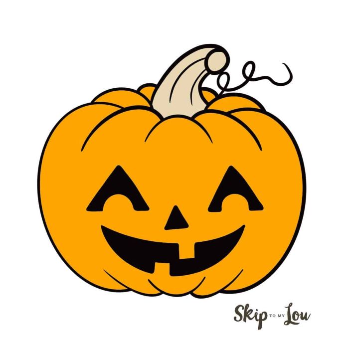 Jack O’Lantern for Halloween - how to draw