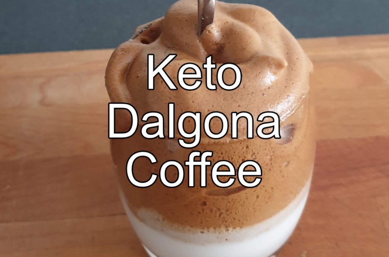 Keto Dalgona Coffee Recipe