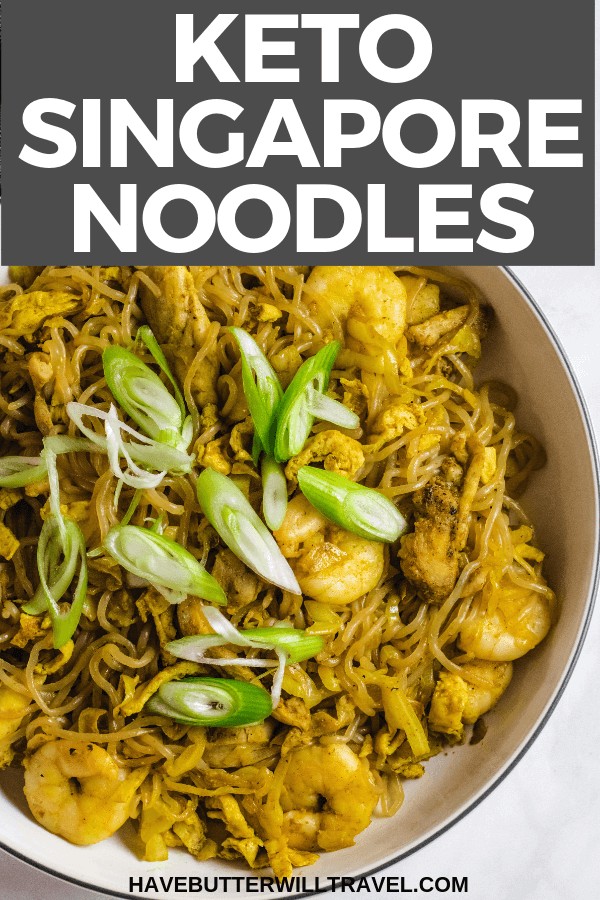 Keto Singapore Noodles