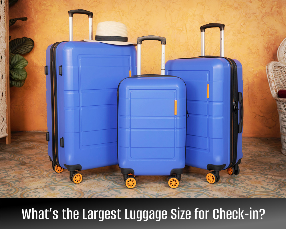 What’s the Largest Luggage Size for Check-in? (Tips & Rules)