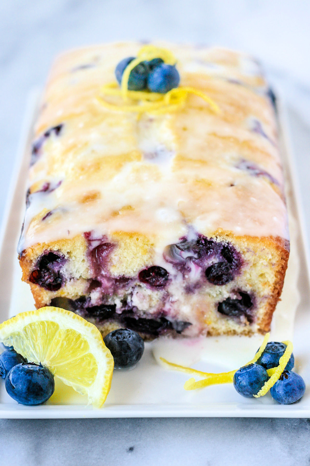 Lemon Blueberry Sweet Bread