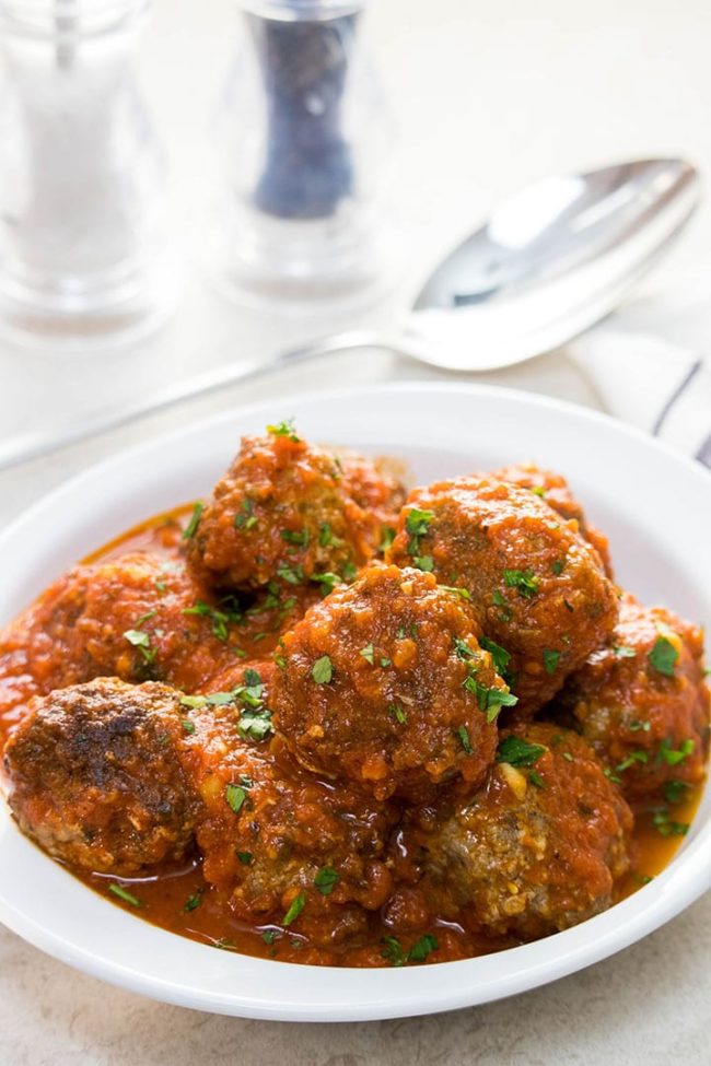 Low Carb Italian Meatballs