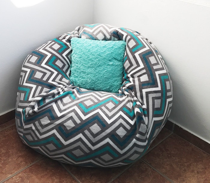 Make a DIY Bean Bag Chair for Added Comfort