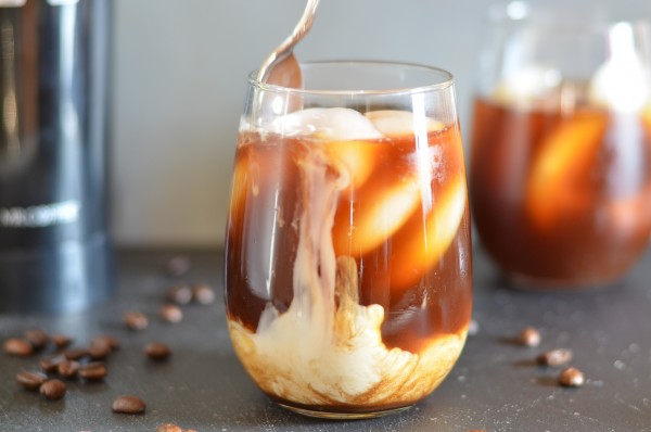 Maple Almond Iced Coffee