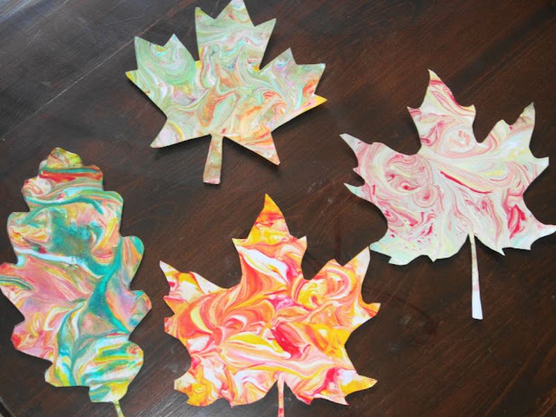  Leaf Painting Ideas