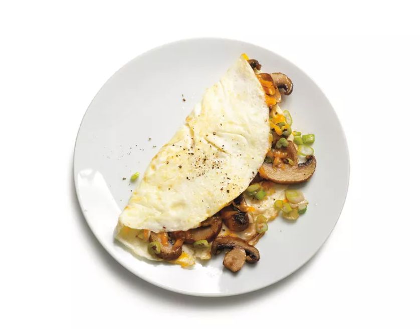 Mushroom and Egg White Omelet
