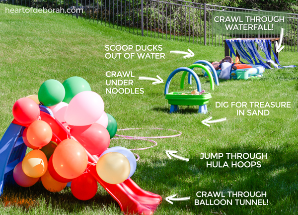 Obstacle Course for Young Children