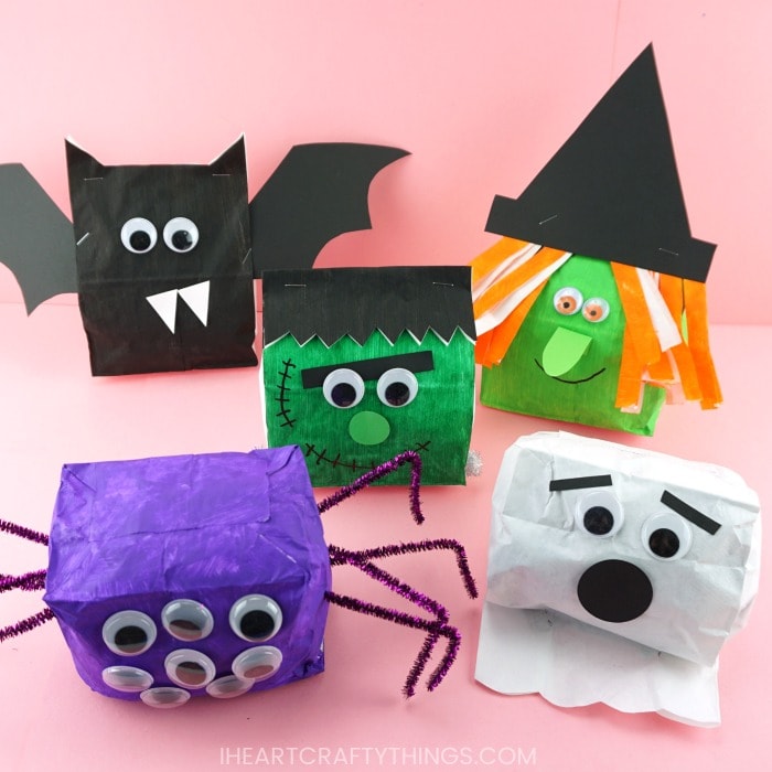 Paper Bag Halloween Crafts