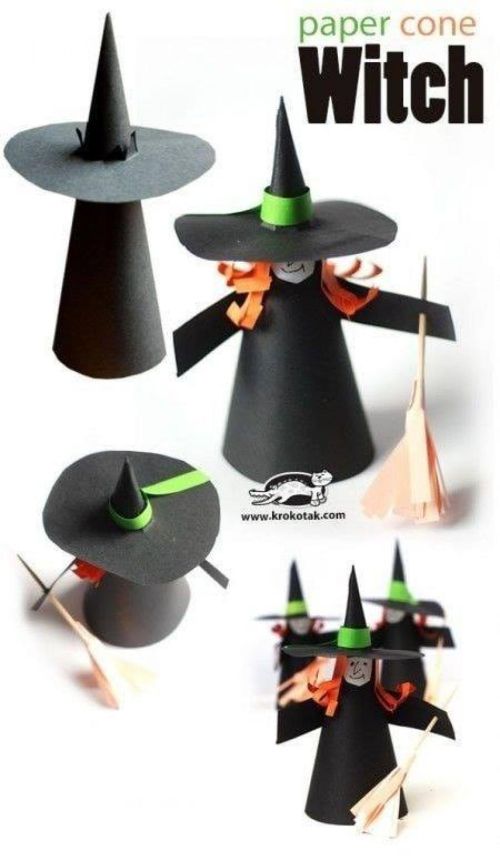 Paper Cone Witch