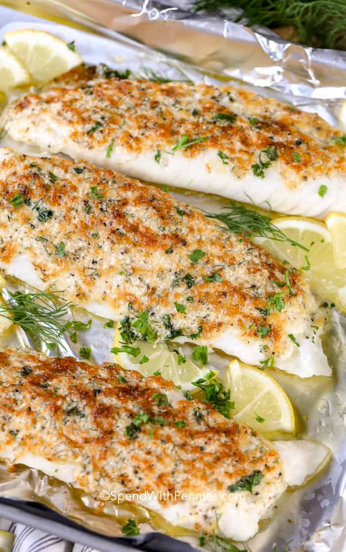 Parmesan Crusted Grilled Tilapia