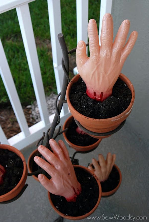 Potted Zombie Hands