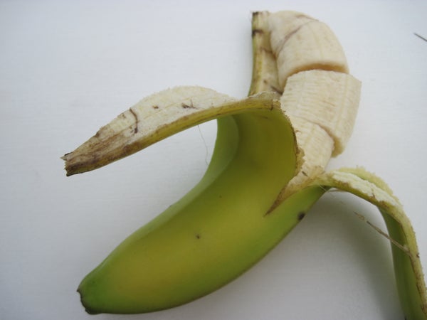 Pre-Slice A Banana