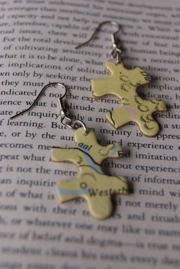 Puzzle Pieces earrings