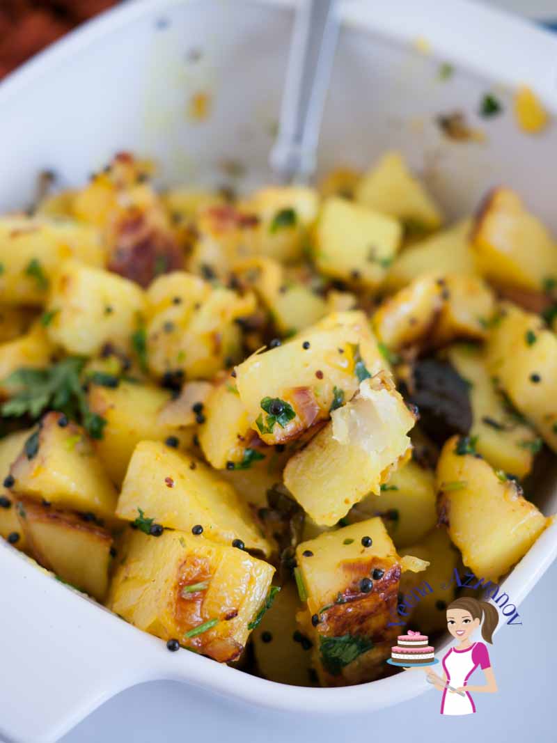 Quick Indian Spiced Potatoes