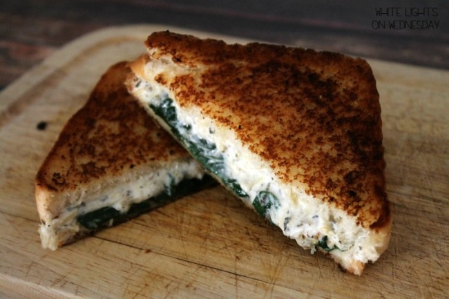 RICOTTA & SPINACH GRILLED CHEESE