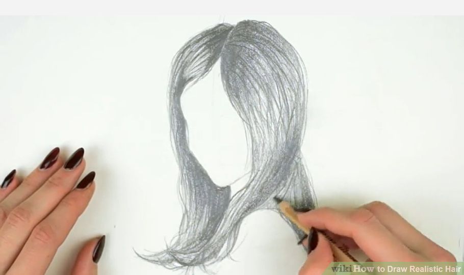 Realistic Female Hair