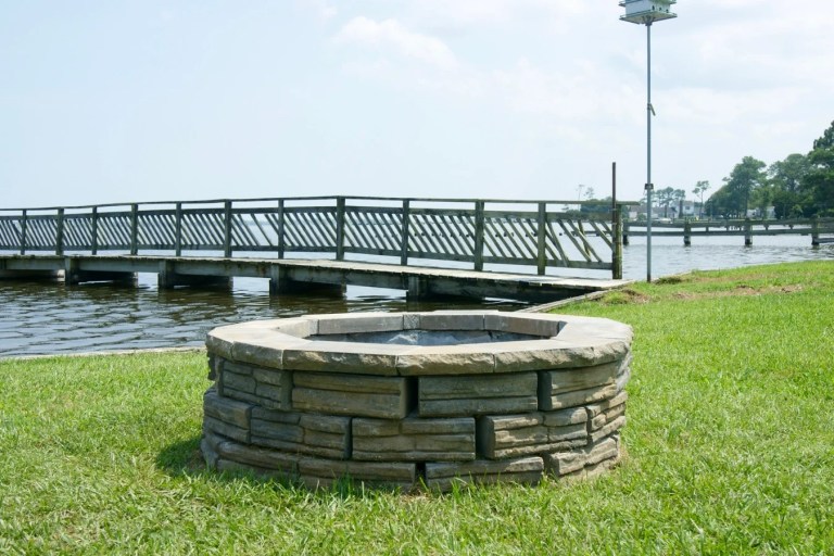 Retaining Wall Firepit