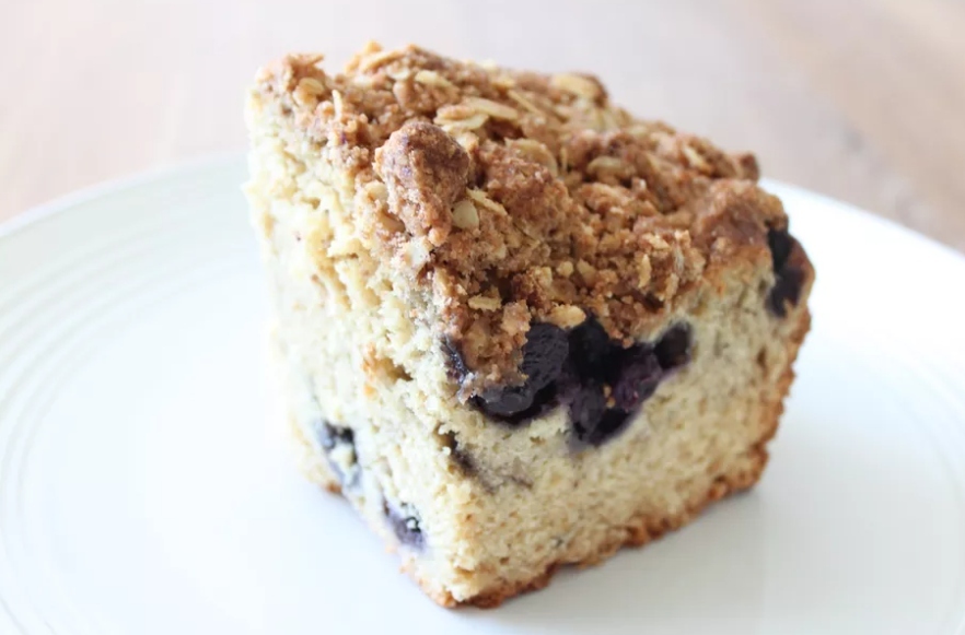 Ricotta Blueberry Coffee Cake Recipe