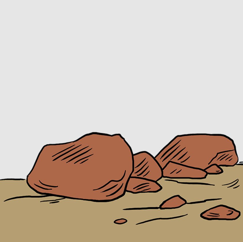 Rocks And other Boulders To Draw
