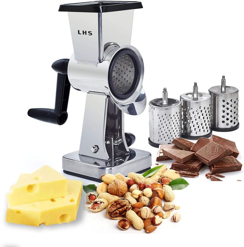 Rotary Cheese Grater Stainless Steel