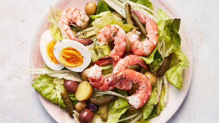 Scandinavian Shrimp Salad