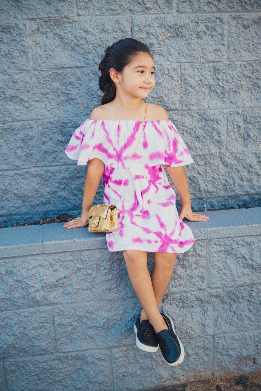 Sekka Shibori Folded Dyed Dress