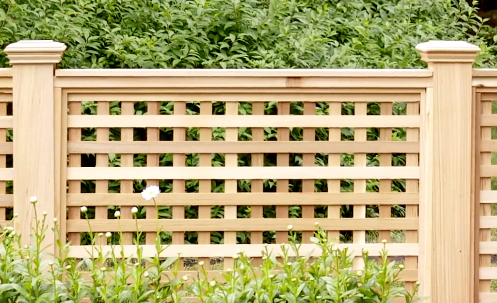 Simple No-Fuss Fence