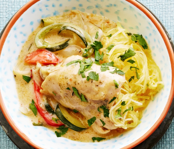 Slow-Cooked Ranch Chicken and Vegetables