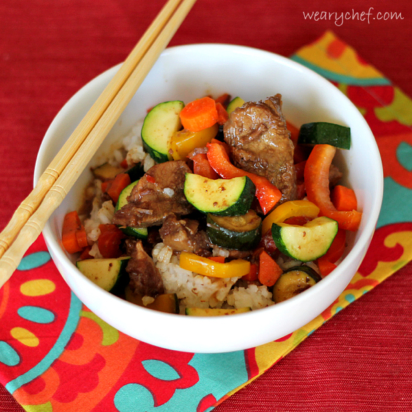 Slow Cooker Asian Beef with Vegetables