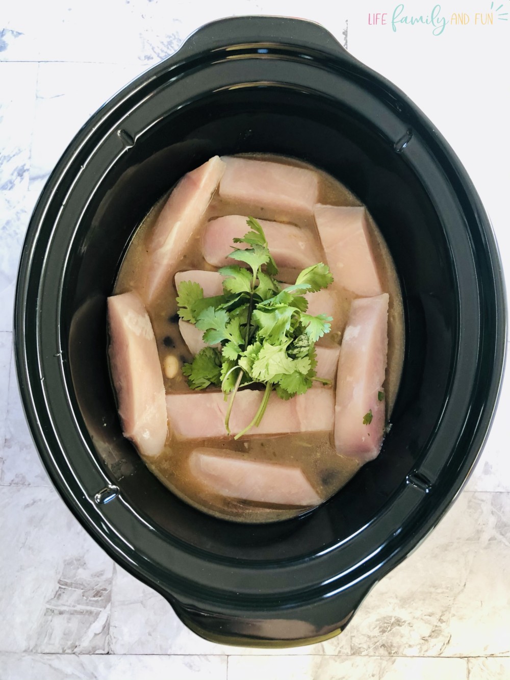 Slow Cooker Green Chili Chicken Soup - Step 1 (3)