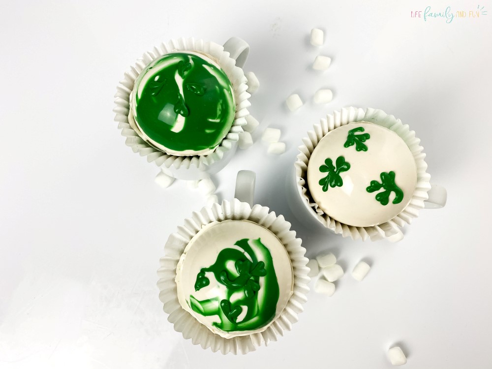 St Patrick’s day themed Cocoa Bombs (19)