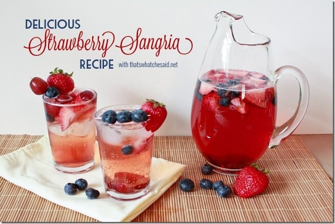 Strawberry Sangria Recipe