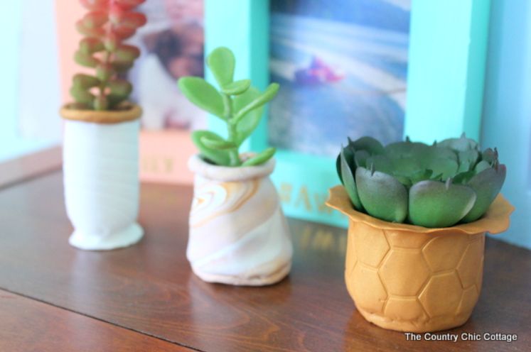Succulent Planters from Clay