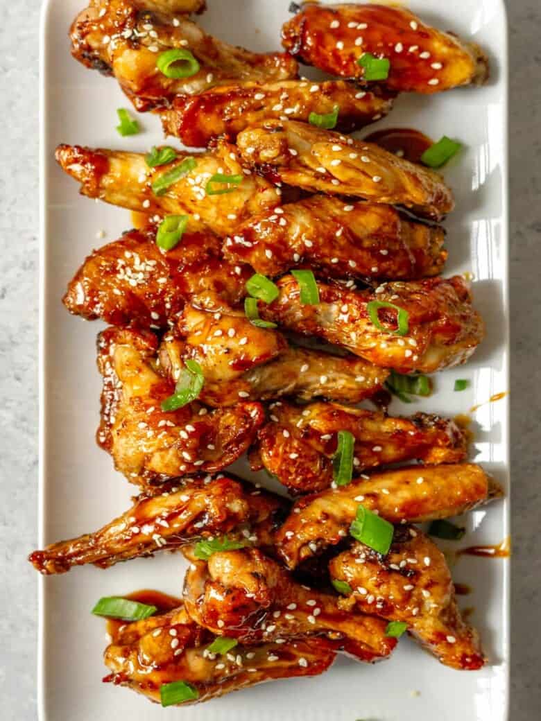 Sweet and Spicy Sesame Wings