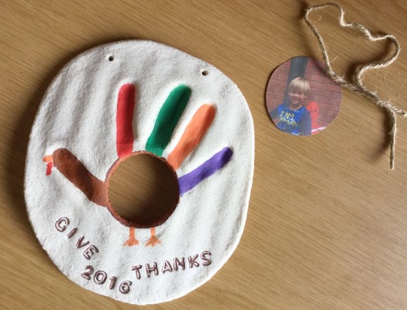 Thanksgiving Handprint Keepsake Craft