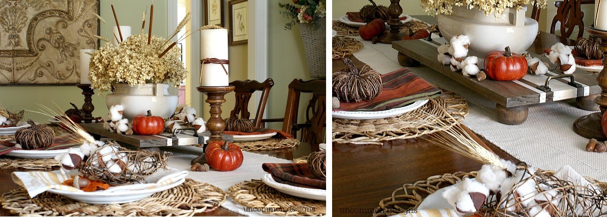 Thanksgiving Holiday Table decor
