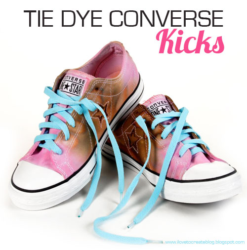 Tie-Dye Converse Kicks