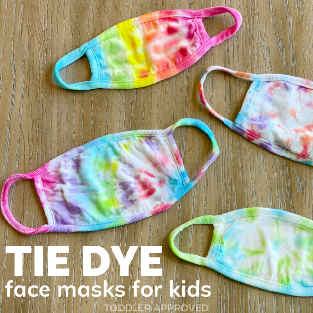 Tie-Dye Face Masks