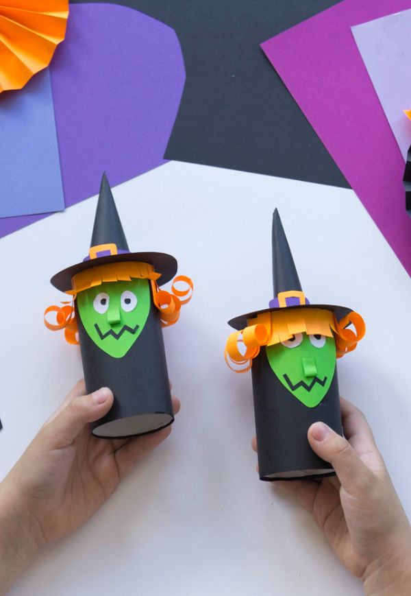 Toilet Paper Roll Witch Craft