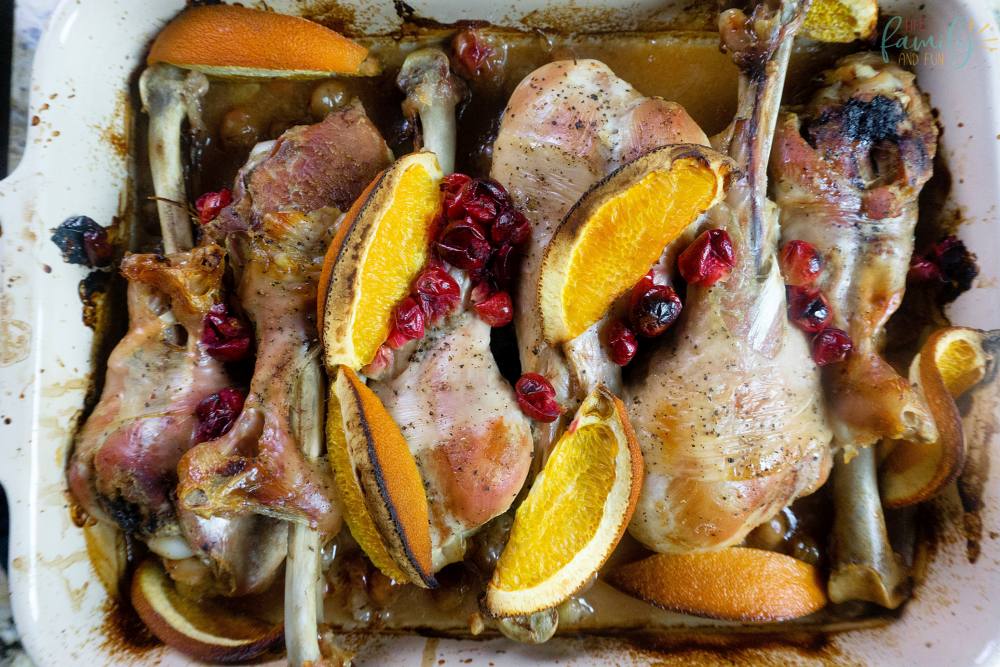 Traditional - Cranberry Orange Roasted Turkey Legs