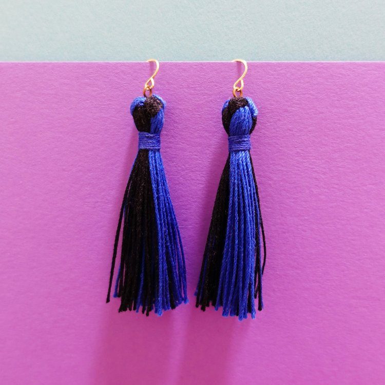 Two-Color Tassels