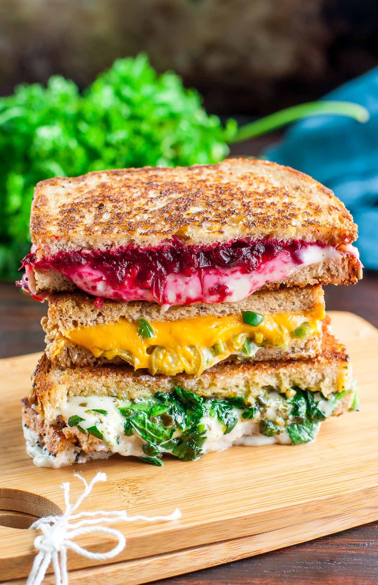 Vegan Jalapeno Popper Grilled Cheese