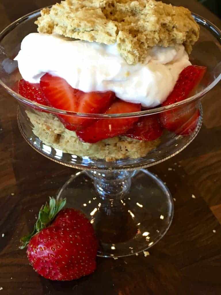 Vegan Strawberry Shortcake With Lemon Whipped Cream
