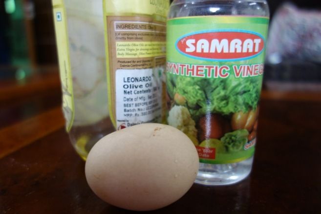 Vinegar and Egg
