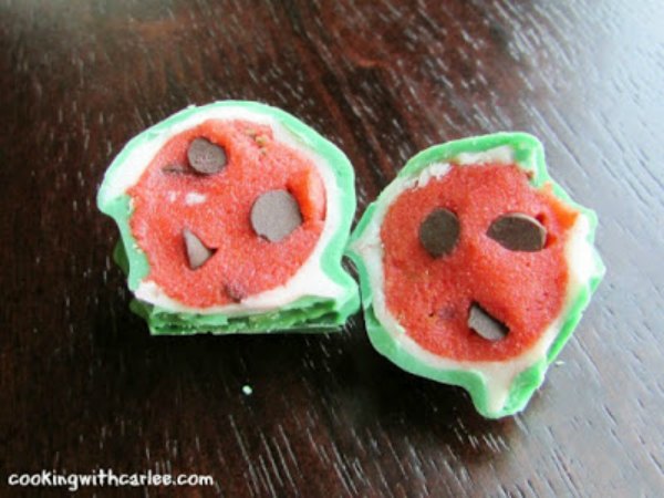 Watermelon Cake Balls