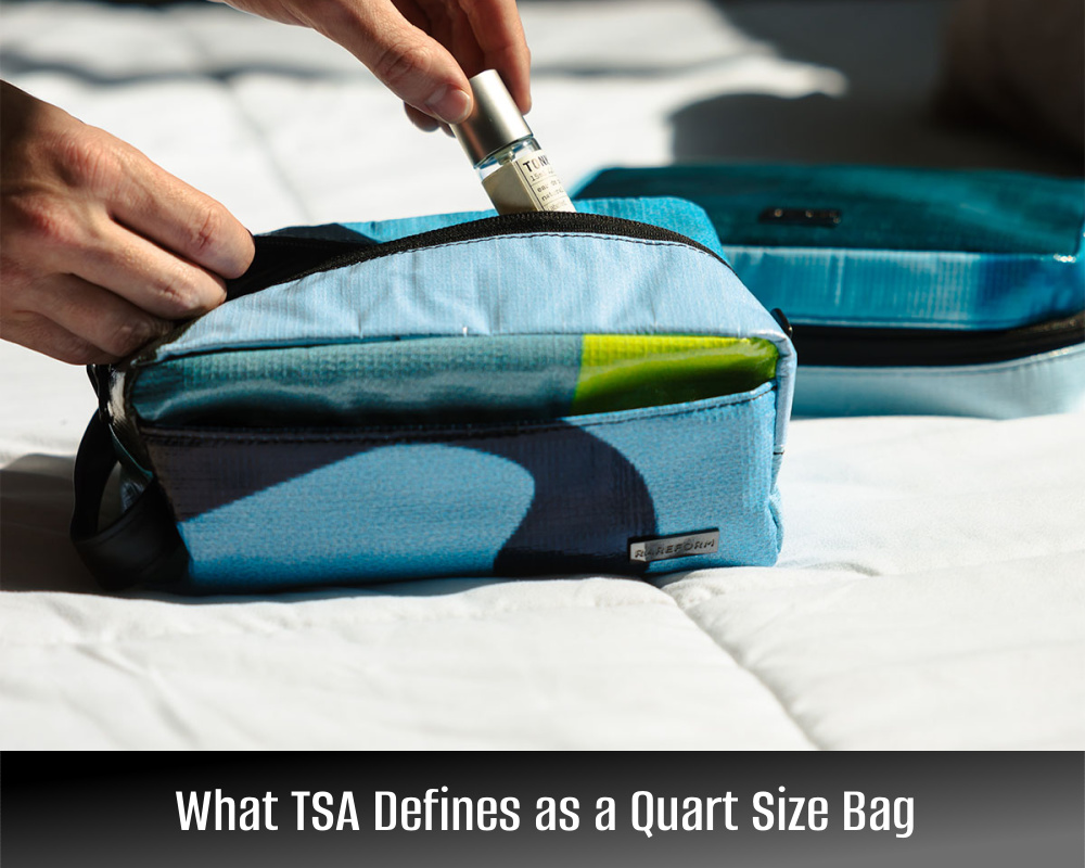 TSA Approved Quart Size Bag & Ziploc Dimensions (Guide)