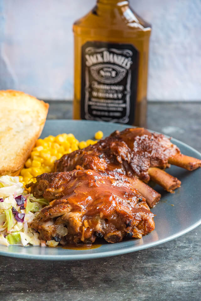 Whiskey BBQ Baby Back Instant Pot Ribs