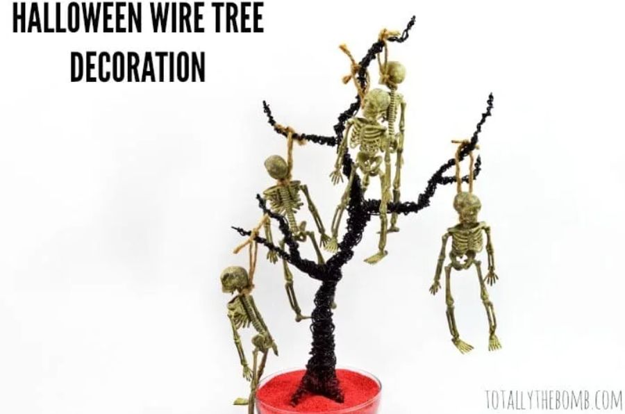Wire Skeleton Tree