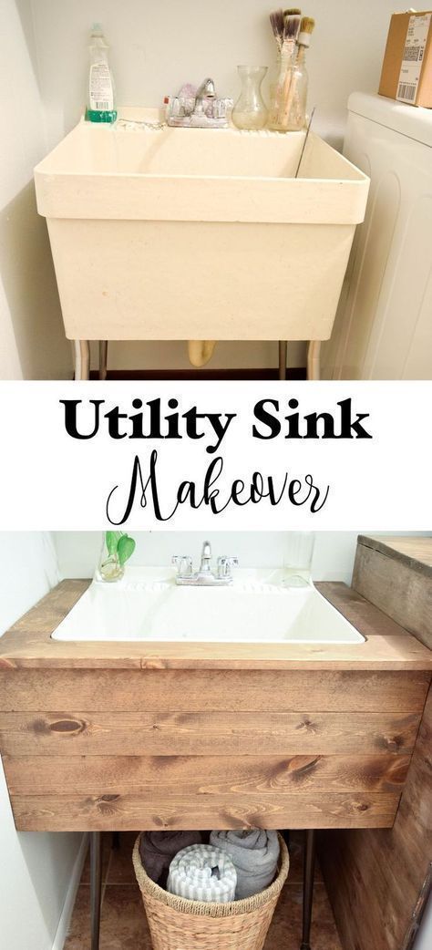 Wooden Cover for Utility Sink
