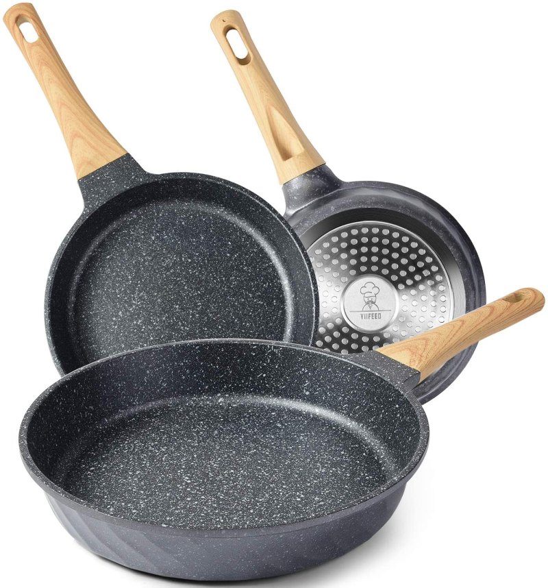 YIIFEEO Nonstick Frying Pan Set
